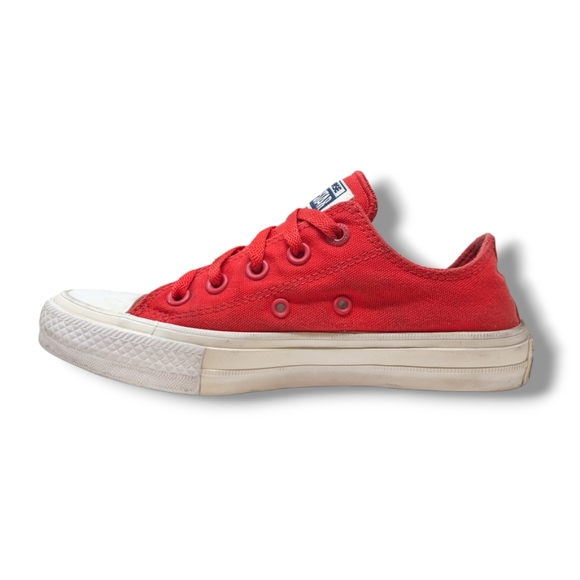 Converse | Orange Canvas Lunarlon All Star Lace Up Sneakers Women's Size 5.5 - Picture 1 of 7